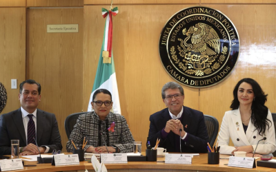 REVISA LA JUCOPO CON TITULAR DE GOBERNACIÓN TEMAS DE MIGRACIÓN Y SEGURIDAD EN ELECCIÓN JUDICIAL